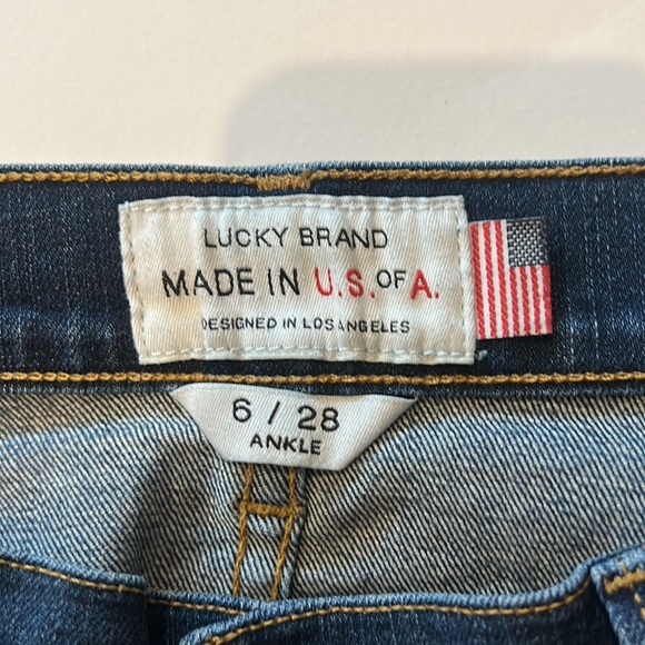 Lucky Brand Brooke Skinny 6 28 Ankle women’s - Picture 6 of 9